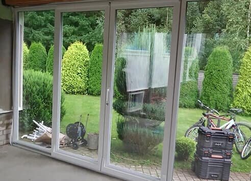 Остекление входной группы в поселке «Лесное» - Фото 1