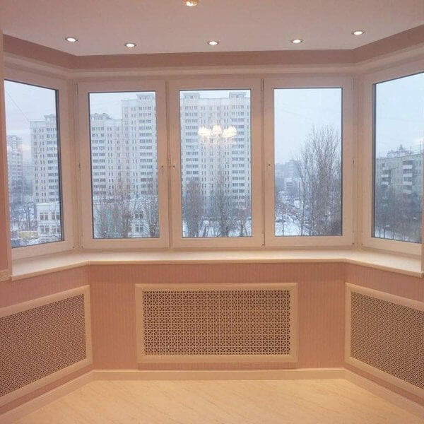 Отделка балконов REHAU фото